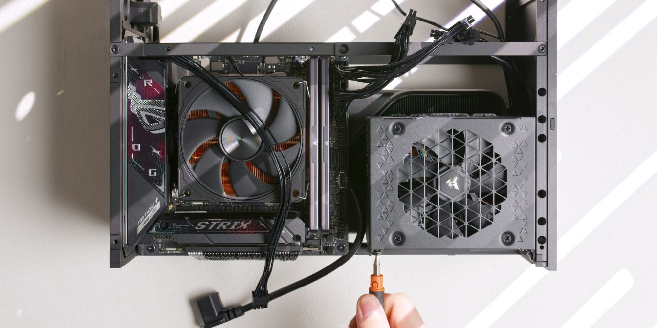 T1 Internal PSU Cable Connect