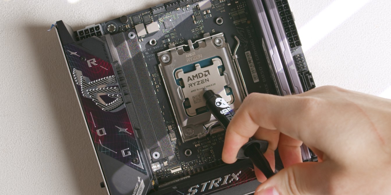 Duronaut thermal paste application