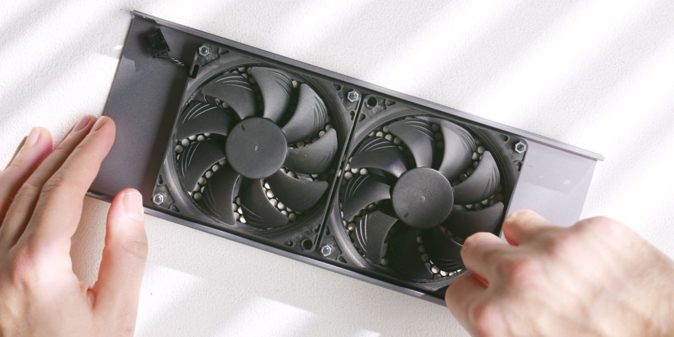 Midori top panel fan nuts